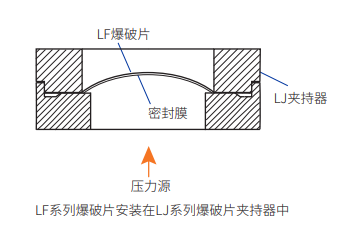 正拱开缝爆破片安全装置安装示意图.png